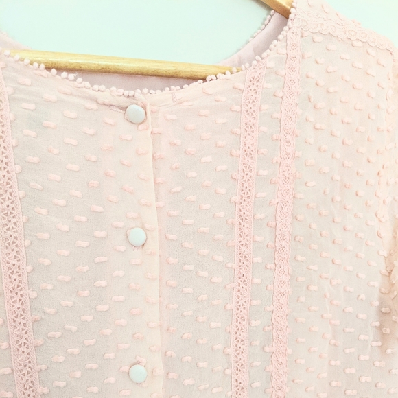 J. Crew Dotted Swiss Top - Picture 7 of 7